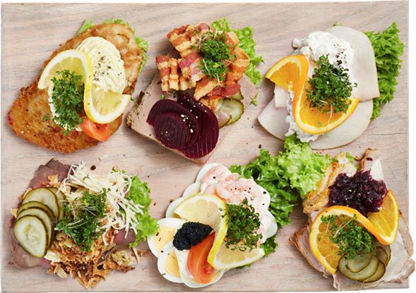 Luxus smørrebrød